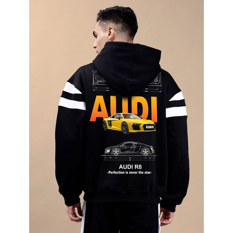 WEARDUDS Audi R8 Colorblock Oversize Hoodie (S)