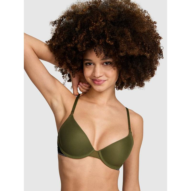 Victoria's Secret Green Wear Everywhere Lightly Lined T-Shirt Bra (38B)