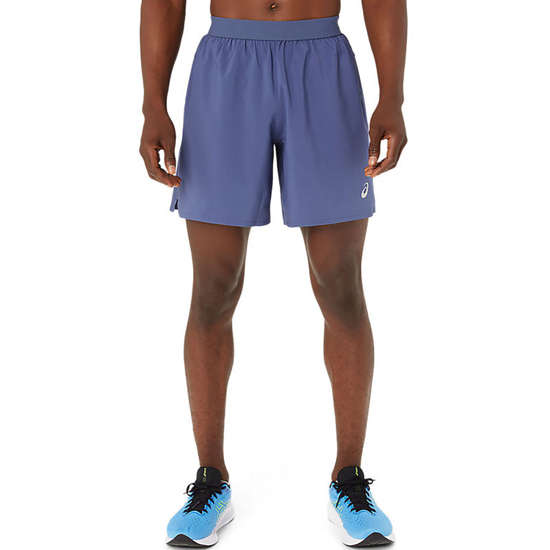 ASICS Road 2-N-1 7IN Men Blue Shorts (2XL)