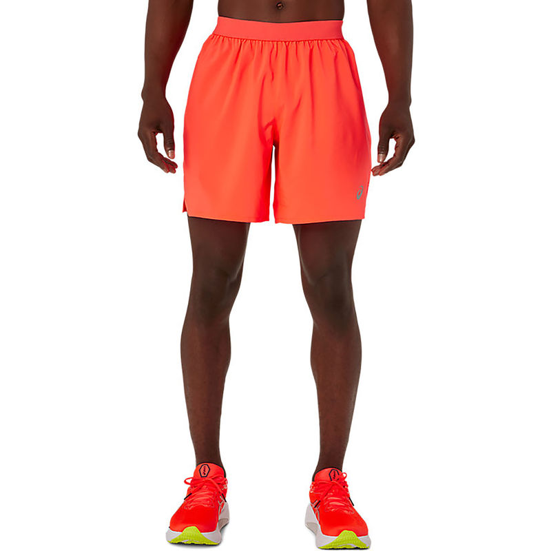 ASICS Road 2-N-1 7IN Men Red Shorts (L)