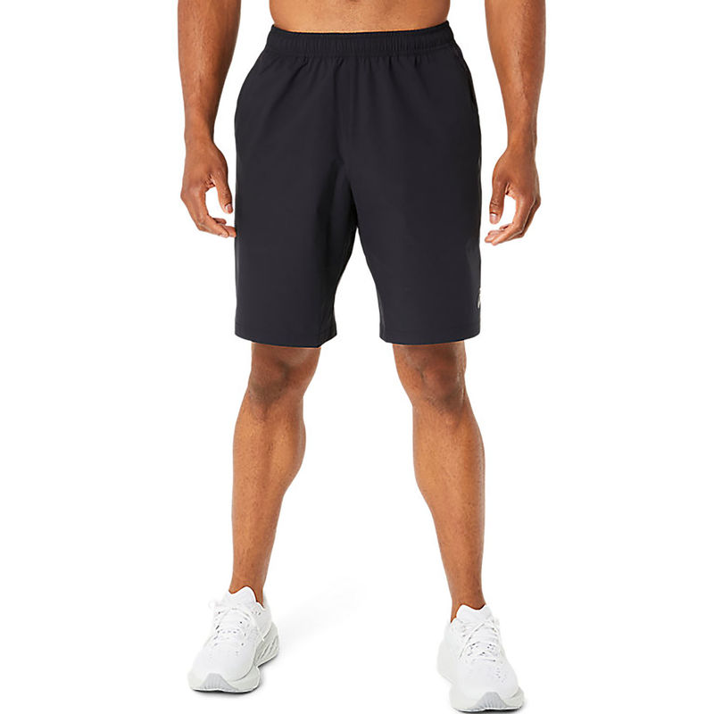 ASICS 9IN Light Weight Woven Men Black Shorts (2XL)