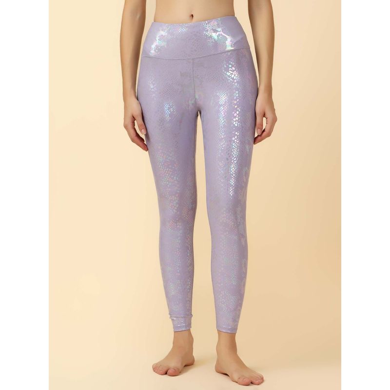 Fitkin Lavender Lux Moonlit Performance Leggings (S)