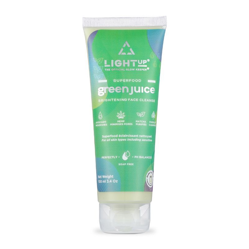 Light Up Green Juice Superfood Brightening Face Cleanser Buy Light Up