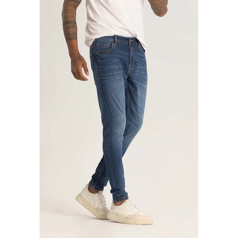 Snitch Blue Skinny Fit Jeans (34)