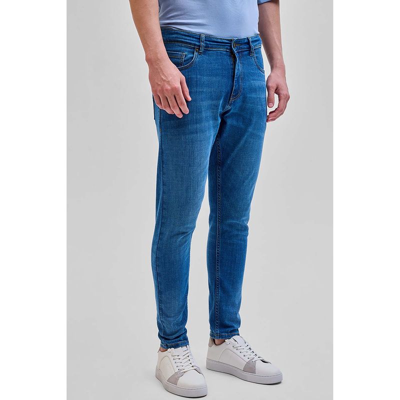 Snitch Dark Blue Skinny Fit Jeans (30)