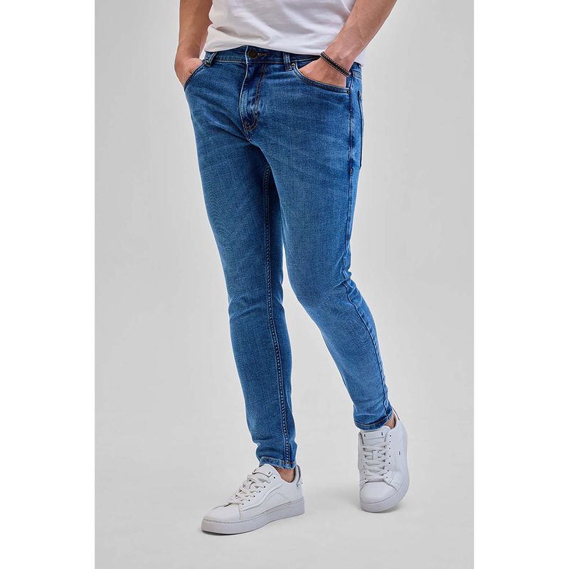 Snitch Blue Skinny Fit Jeans (34)