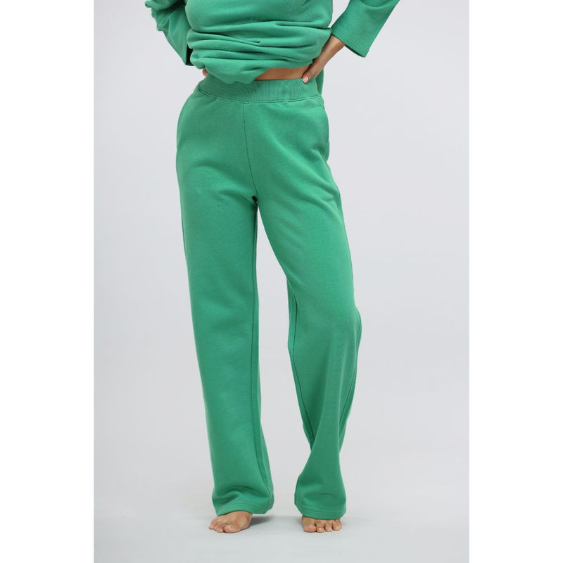 NeceSera Green Bee Terry Straight Travel Pant (S)