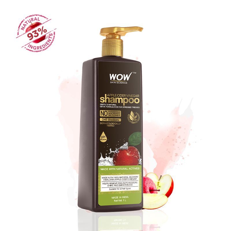 WOW Skin Science Apple Cider Vinegar Shampoo Buy WOW Skin Science