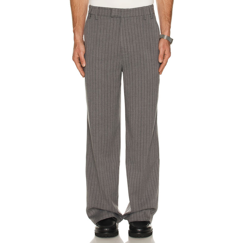 KROST Herringbone Pleated Trousers (L)