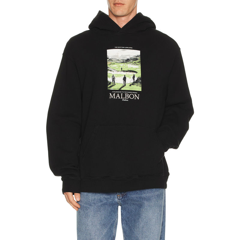Malbon Golf Fesque Lowlands Hoodie (L)