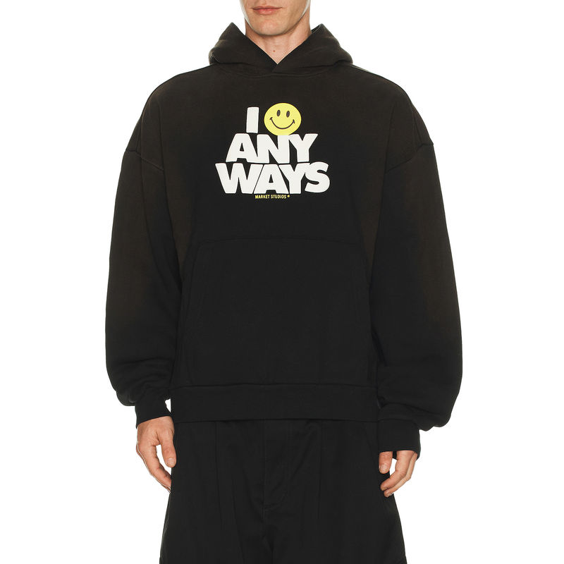 Market Smiley Smile Always Hoodie (M)