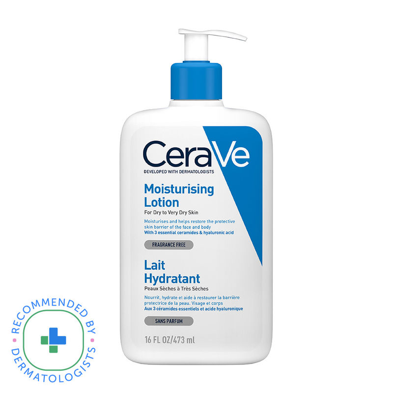 CeraVe Moisturizing Lotion For Dry Skin With Ceramides, Hyaluronic Acid & Fragrance-Free