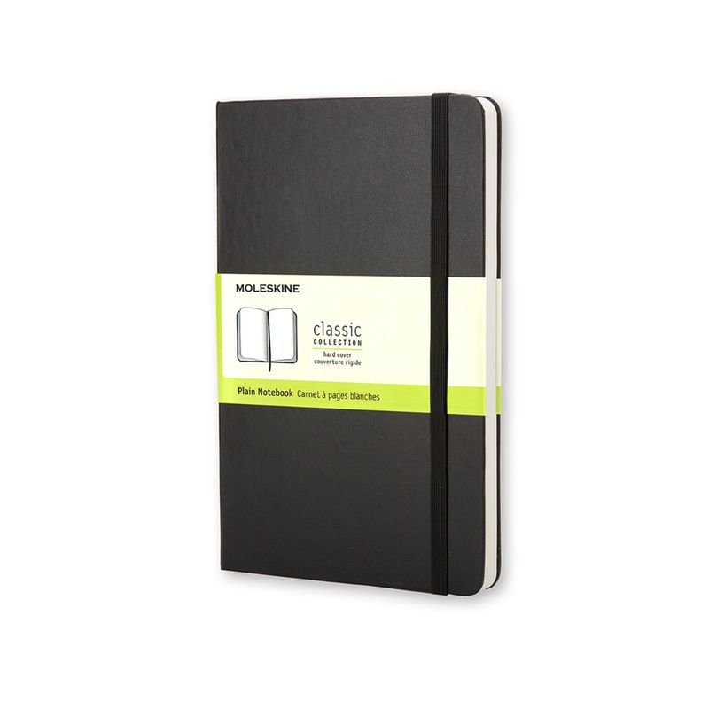 MOLESKINE Classic Notebook Plain Hard Cover Pocket Black Buy MOLESKINE