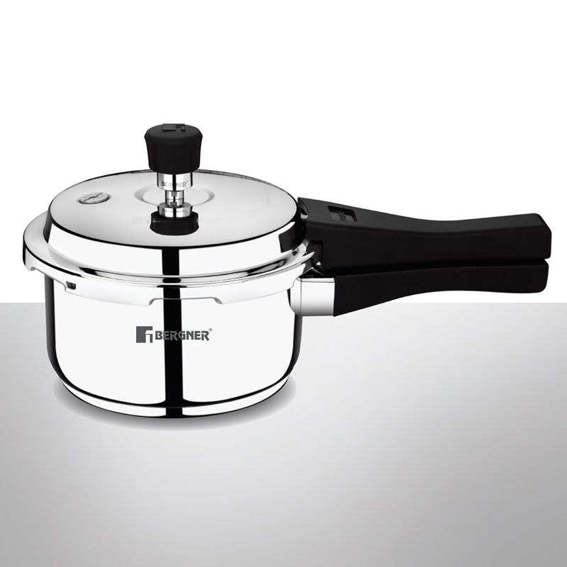 Bergner Sorrento Stainless Steel Pressure Cooker with Outer Induction Base (3)