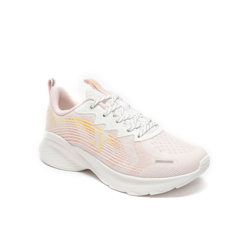 Xtep Textile Upper Women Pink Running Shoes (UK 2.5)