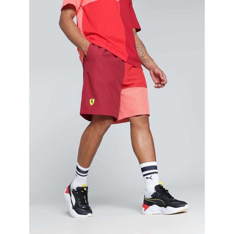 Puma Ferrari Race Lifestyle Men's Red Shorts (M)