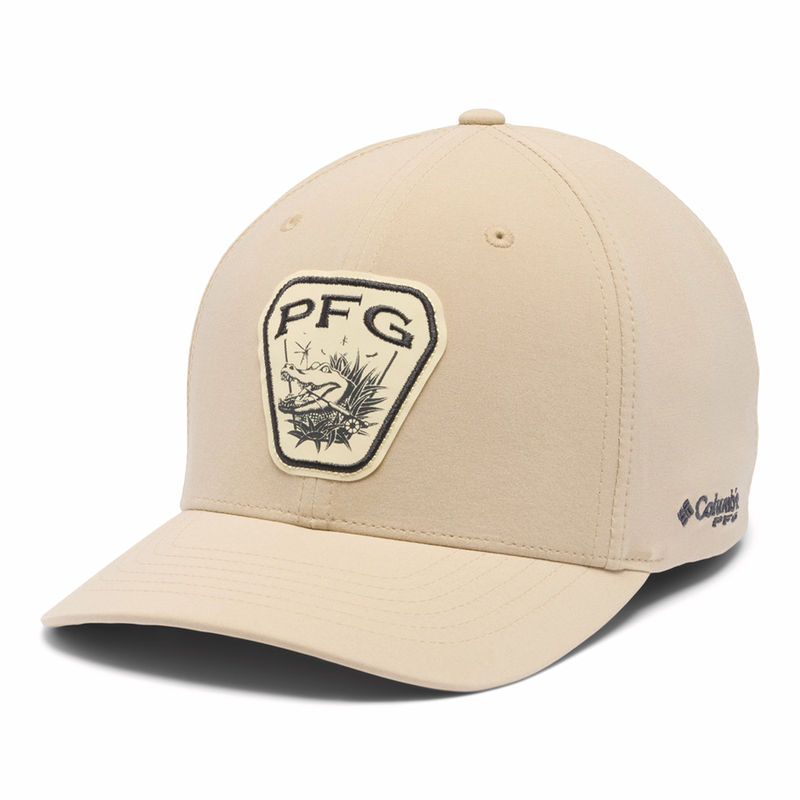 Columbia Unisex Beige Pfg Uncharted Ball Cap (S/M)