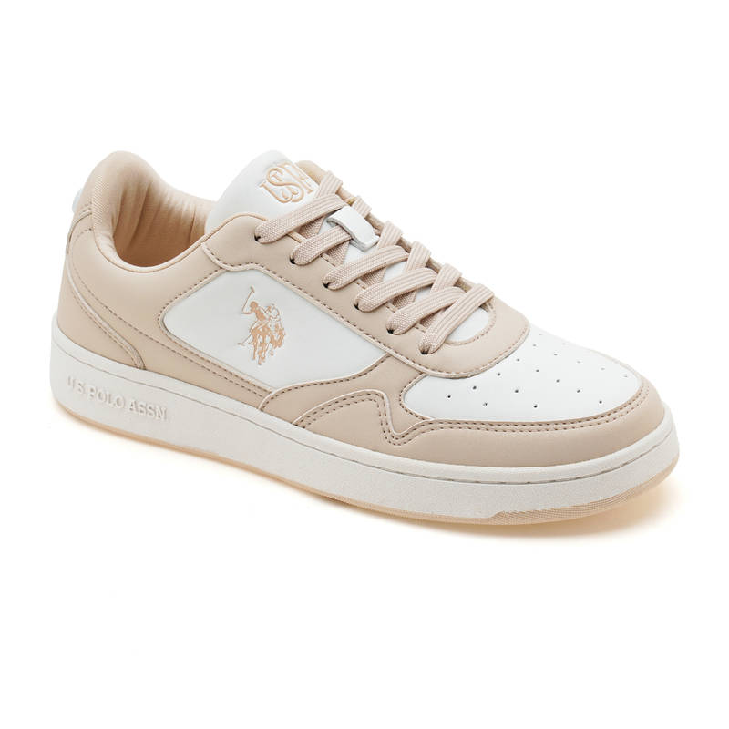 U.S. POLO ASSN. Women Nova 2.0 Sneakers Cream (UK 5)