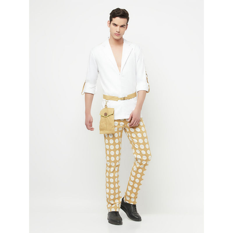 CRIMSOUNE CLUB Nikhil Thampi for Crimsoune Club Polka Trousers (30) (30)