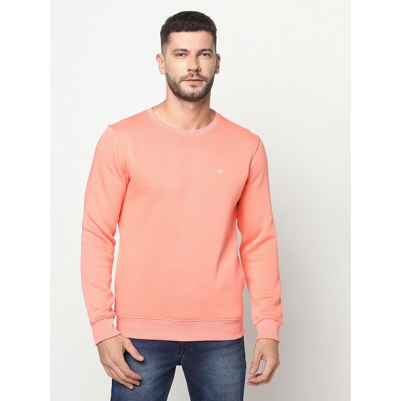 CRIMSOUNE CLUB Men Pink Sweatshirt (2XL) (2XL)