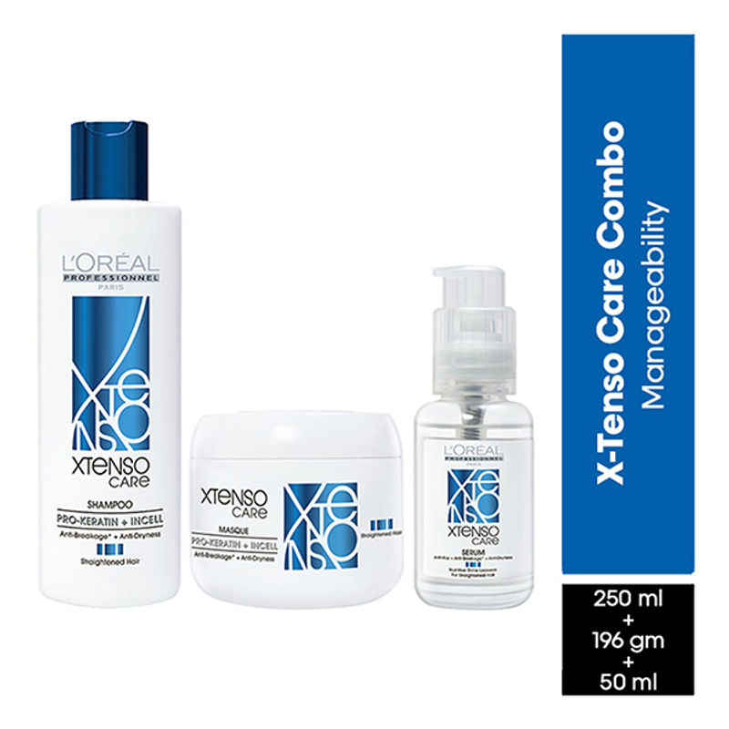 L'Oreal Professionnel X-Tenso Shampoo + Masque + Serum
