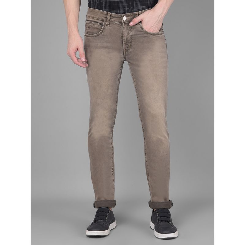 CRIMSOUNE CLUB Mens Brown Jeans (28)