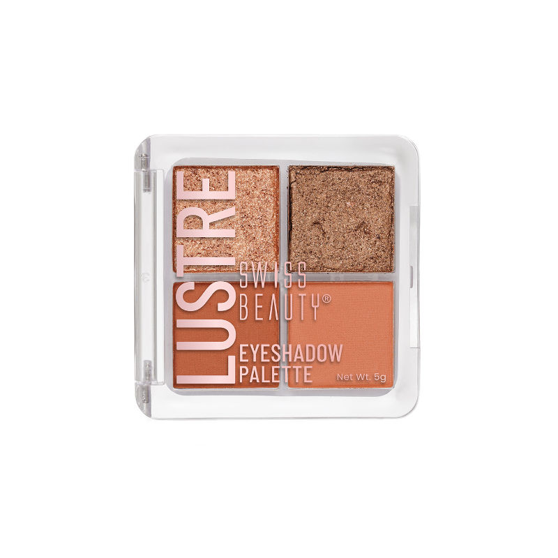 Swiss Beauty Lustre Eyeshadow Palette - 2 Nude Addict