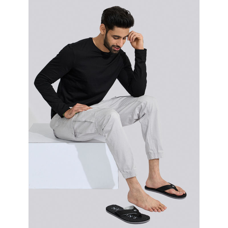 Neeman's Men Float Ease Flipflops Casual Black (UK 10)