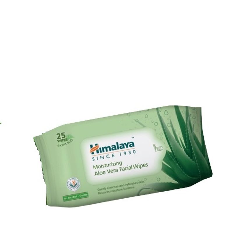 Himalaya Moisturising Aloe Vera Facial Wipes