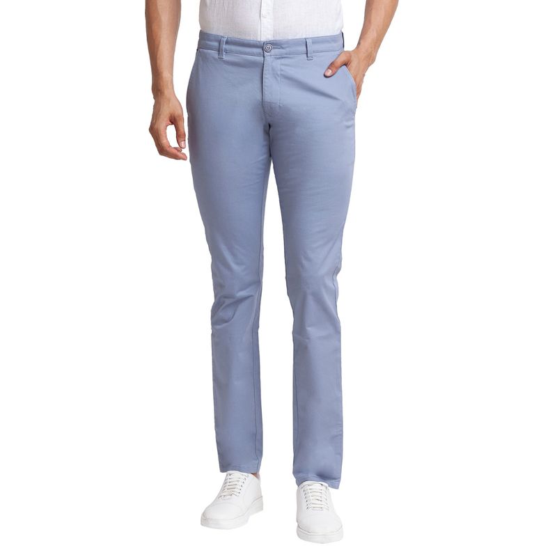 Parx Medium Blue Trouser (30)