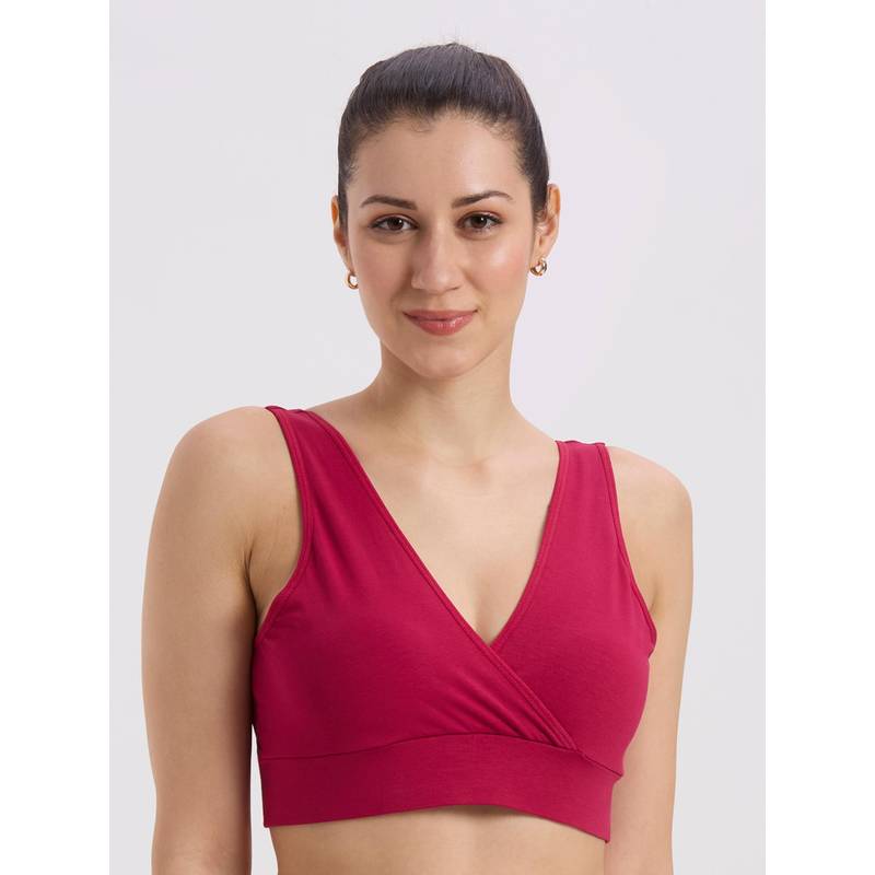 Evamomies Magenta Non Padded Maternity Bra (M)