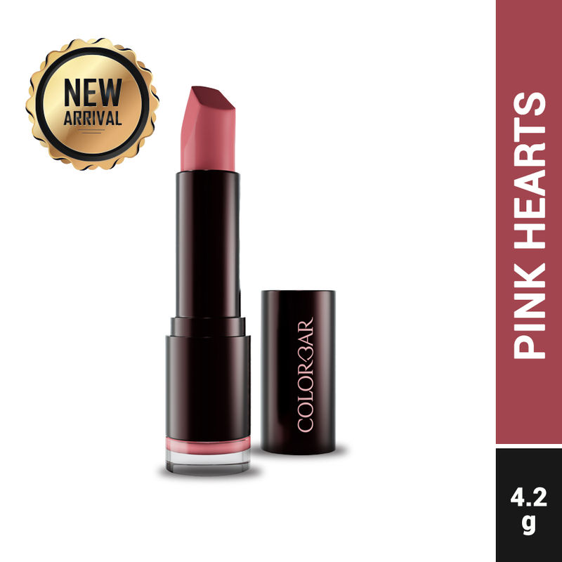 Colorbar Velvet Matte Lipstick - Pink Hearts