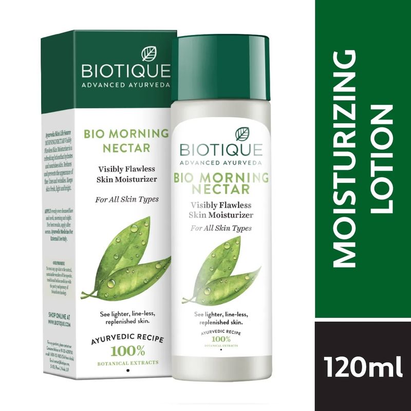 Biotique Bio Morning Nectar Visibly Flawless Skin Moisturizer Buy