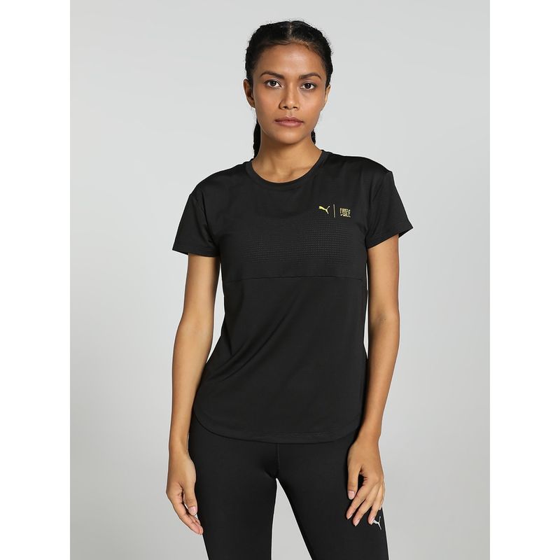 Puma First Mile Commercial Women's Black TShirt Buy Puma First Mile Commercial Women's Black T