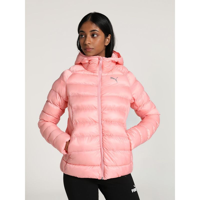 Puma Pack Lite Hooded Women's Pink Jacket Buy Puma Pack Lite Hooded