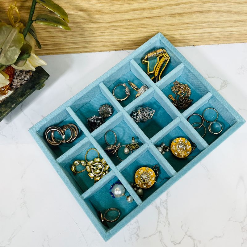 La Trove Luxury 12 Grids Jewellery Tray Buy La Trove Luxury 12 Grids