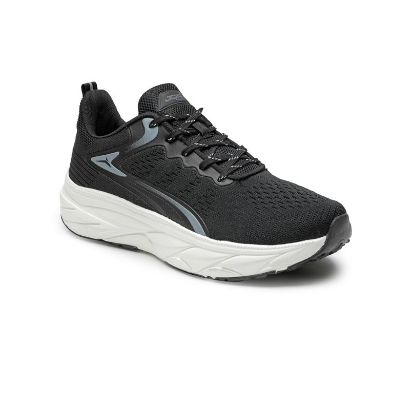JQR Ares Men Black Running Shoes (UK 10)