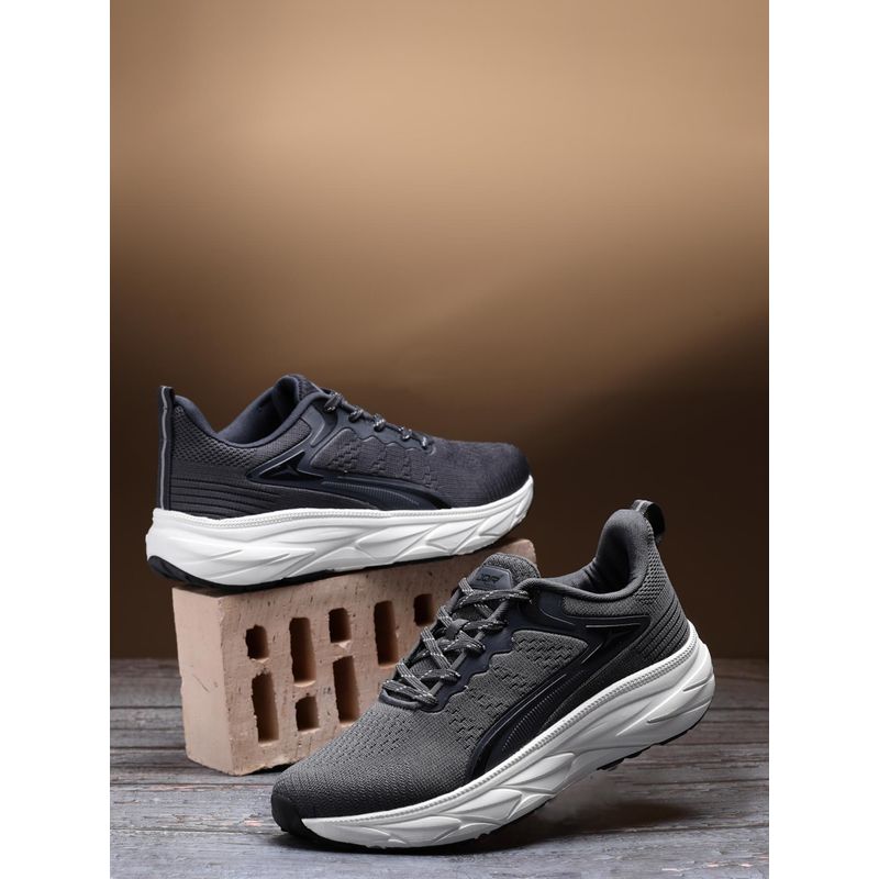 JQR Ares Men Grey Running Shoes (UK 10)