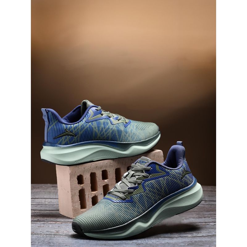 JQR Astro Men Olive Running Shoes (UK 7)