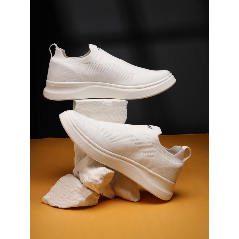 JQR HYPERRION Men White Walking Shoes (UK 10)
