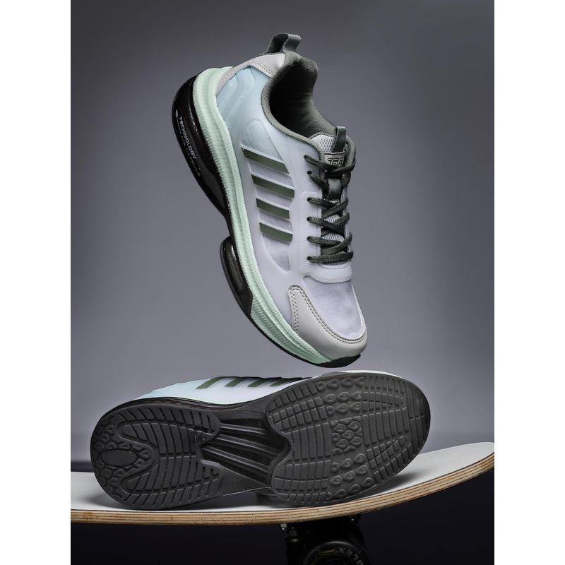 JQR NAUTILUS Men Green Running Shoes (UK 8)
