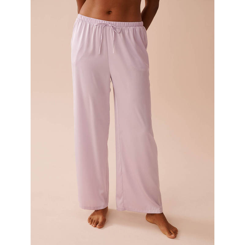 La Vie En Rose Satin Solid Pyjama (S)