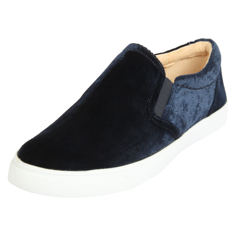 Clarks Glove Puppet Navy Loafers