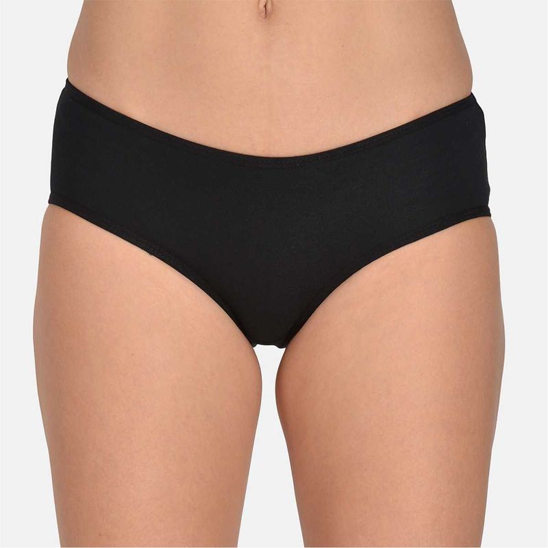 Mod & Shy Women Hipster Brief - Black (S)