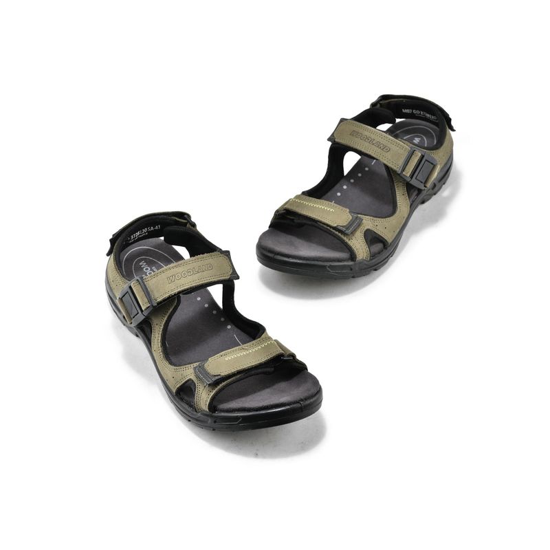 WOODLAND Men Olive Green Casual Sandals (EURO 41)