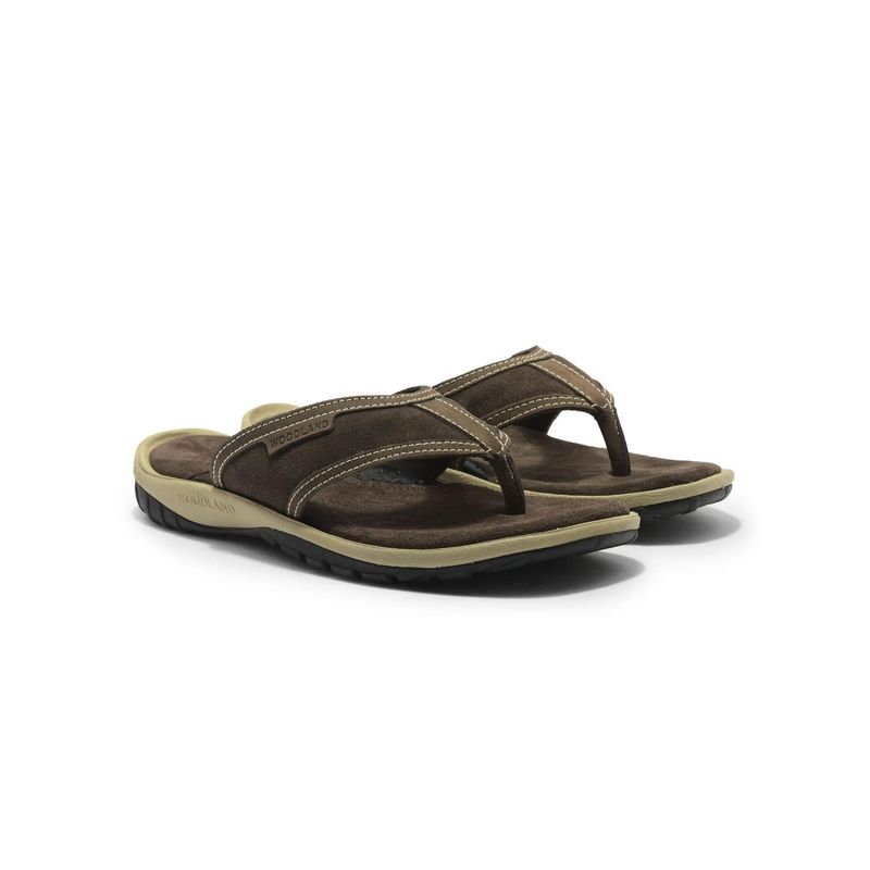 WOODLAND Men Brown Flipflops (EURO 40)