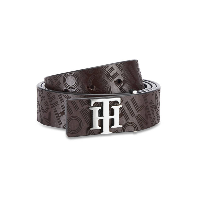 Tommy Hilfiger Ernest Men Non Reversible Belt Brown - M