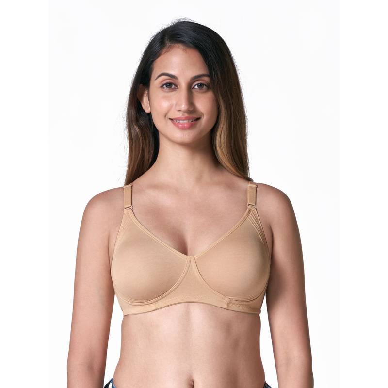 BLOSSOM Skin Moulded Encircle Bra with Adjustable Straps (32B) (32B)