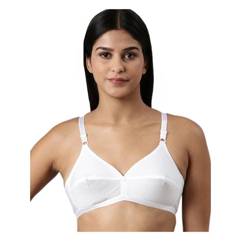 BLOSSOM Women White Regular Ruby White Bra (30B) (30B)