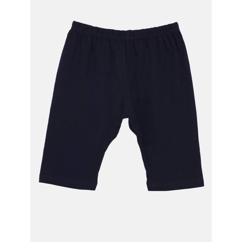 BLOSSOM Women's 100% Cotton Single Jersey Mid Thigh Shorties (S) (S)